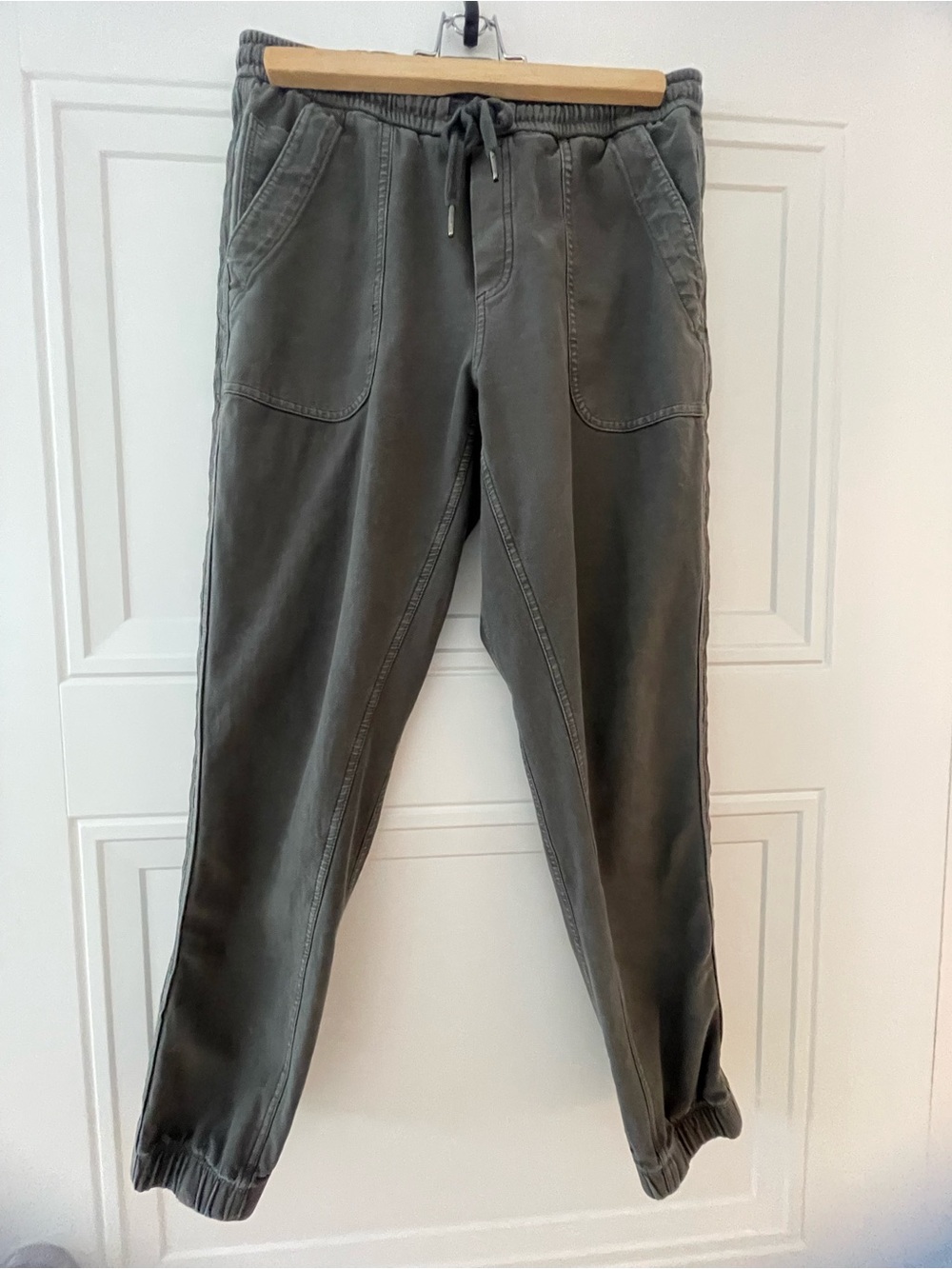 Athleta Olive Green Drawstring Joggers